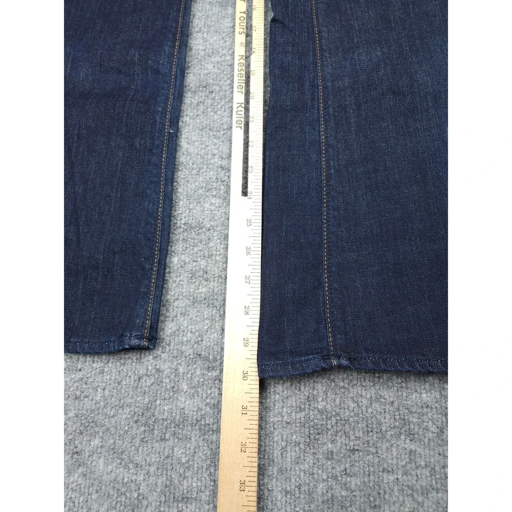 POLO Jeans Co. Bootcut Jeans Women's 8 Short Dark Wash Blue Stretch KELLY